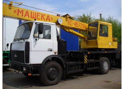 Автокран МАШЕКА КС-45729А на шасси МАЗ-5337