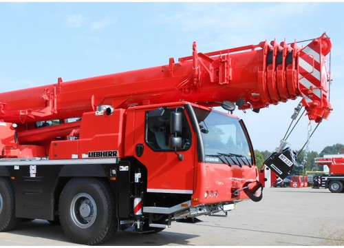 Автокран Liebherr LTM 1055 с гуськом 55 тонн