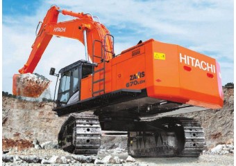 Гусеничный экскаватор Hitachi ZX670LC-5G