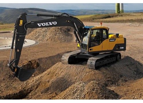 Гусеничный экскаватор Volvo EC170D