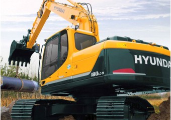 Гусеничный экскаватор Hyundai r 180lc 9s