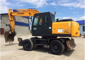 Колесный экскаватор Hyundai r 170w7