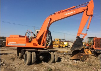 Колесный экскаватор Hitachi ex 160w