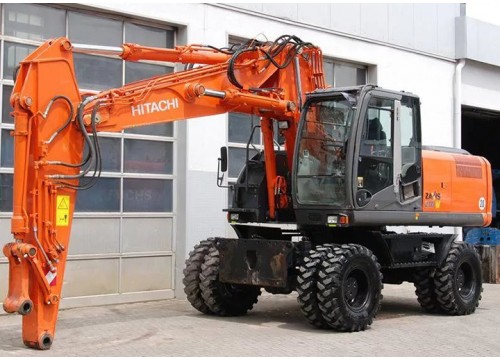 Колесный экскаватор Hitachi zx 210