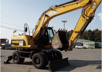 Колесный экскаватор Jcb js 160w