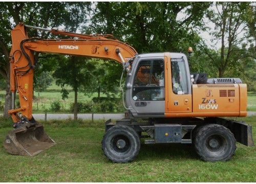 Колесный экскаватор Hitachi zx 160